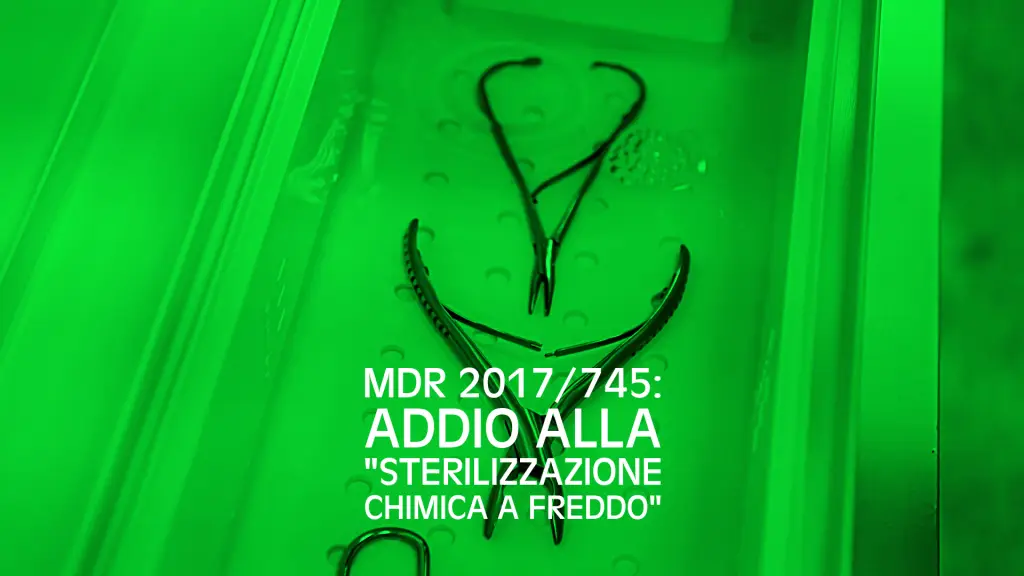 Sterilizzazione Chimica a Freddo acido peracetico